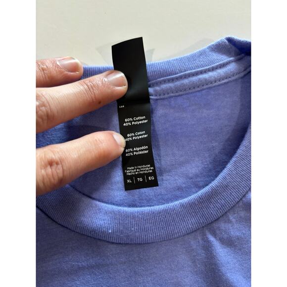 Periwinkle Passive Aggressive Club T-Shirt Funny Sarcastic Tee - Picture 4 of 4